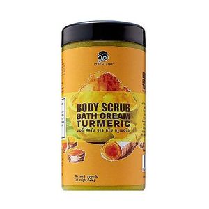 PORNTHAP BODY SCRUB BATH CREAM TURMERIC