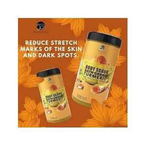 PORNTHAP BODY SCRUB BATH CREAM TURMERIC