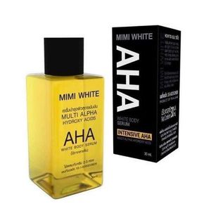 Mimi White Multi Alpha Hydroxy Acids AHA Serum - Whitening, Dark Spots