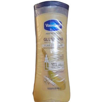 Vaseline Gluta Hya Flawless Glow Serum Burst UV Lotion