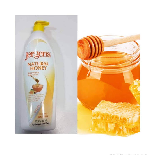 Jergens Natural Honey skin whitening body lotion