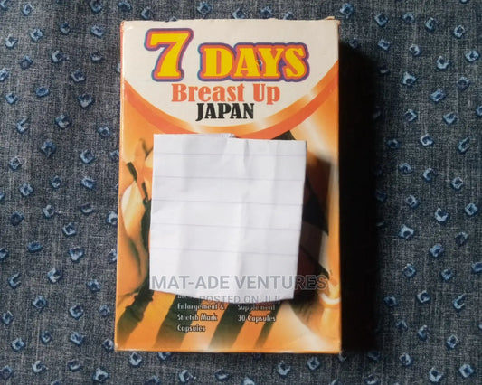 7 Days Breast Up Japan Capsules