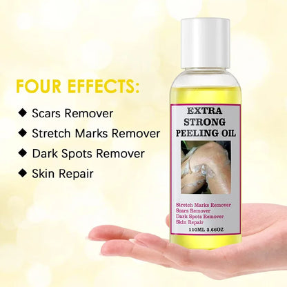 DR.MEINAIER Peeling Oil Whitening Peeling Oil Lighten Elbows Knees Hands Melanin Even Skin Tone and Whiten Skin