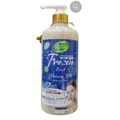 Fresh Frozen 2 in 1 Extra Whitening Shower Bath Gel for skin Detoxification -1000ml