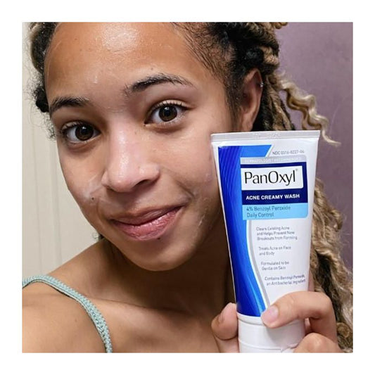 PanOxyl Acne Creamy Wash Benzoyl Peroxide 4% Daily Control