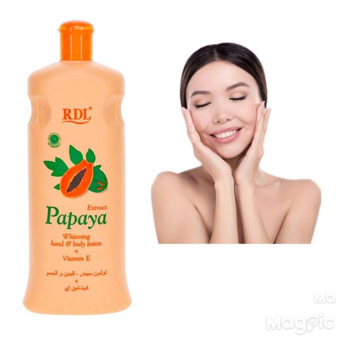 Rdl Papaya Whitening Hand And Body Lotion, 600ml