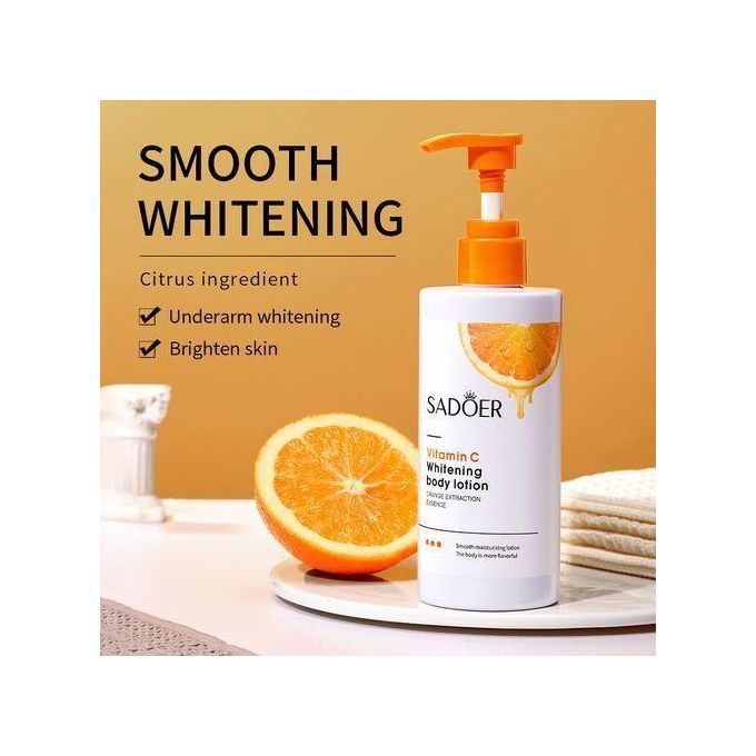 SADOER vitamin c whitening body lotion