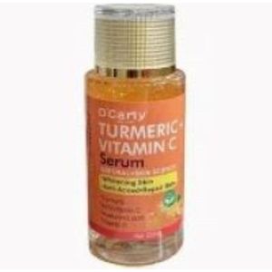 O'Carly Turmeric + Vitamin C Serum Brightens Skin, Lightens Dark Spots, Evens Tone, Hydrates Deeply, Nourishes, Anti-inflammatory Benefits