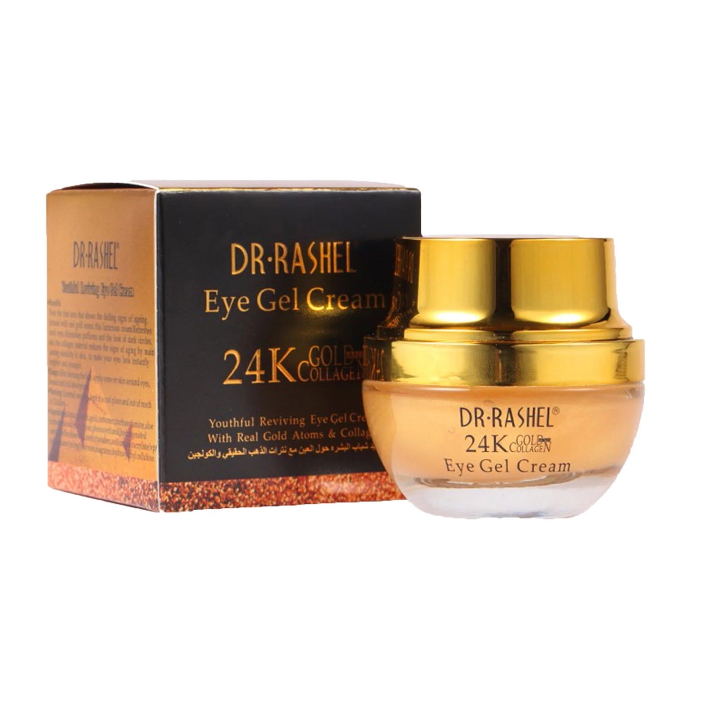 Dr.Rashel 24K Gold and Collagen Eye Gel Cream - 20ml