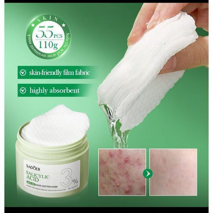 Sadoer Salicylic Acid Acne Cotton Mask