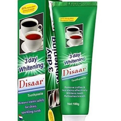 Disaar 3 days Teeth Whitening Toothpaste