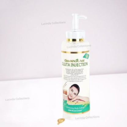 Gluta MAGIC Acid Gluta-Magic Acid Gluta Injection Whitening Body Lotion 500ml