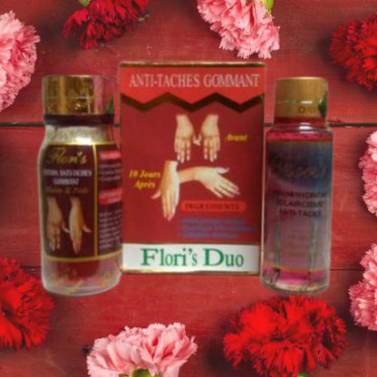 Floris Duo Anti-Taches Gommant Serum &Lotion For Knuckles,knees& Elbows