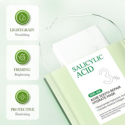 Sadoer Salicylic Acid Acne Removing Soothing Repairing Moisturizing Face Mask