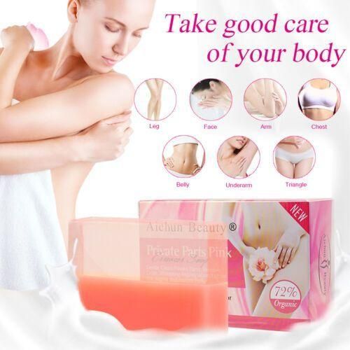 Aichun Beauty Private Parts Pink Essence Soap Remove Odor, Tightens & Cleanse