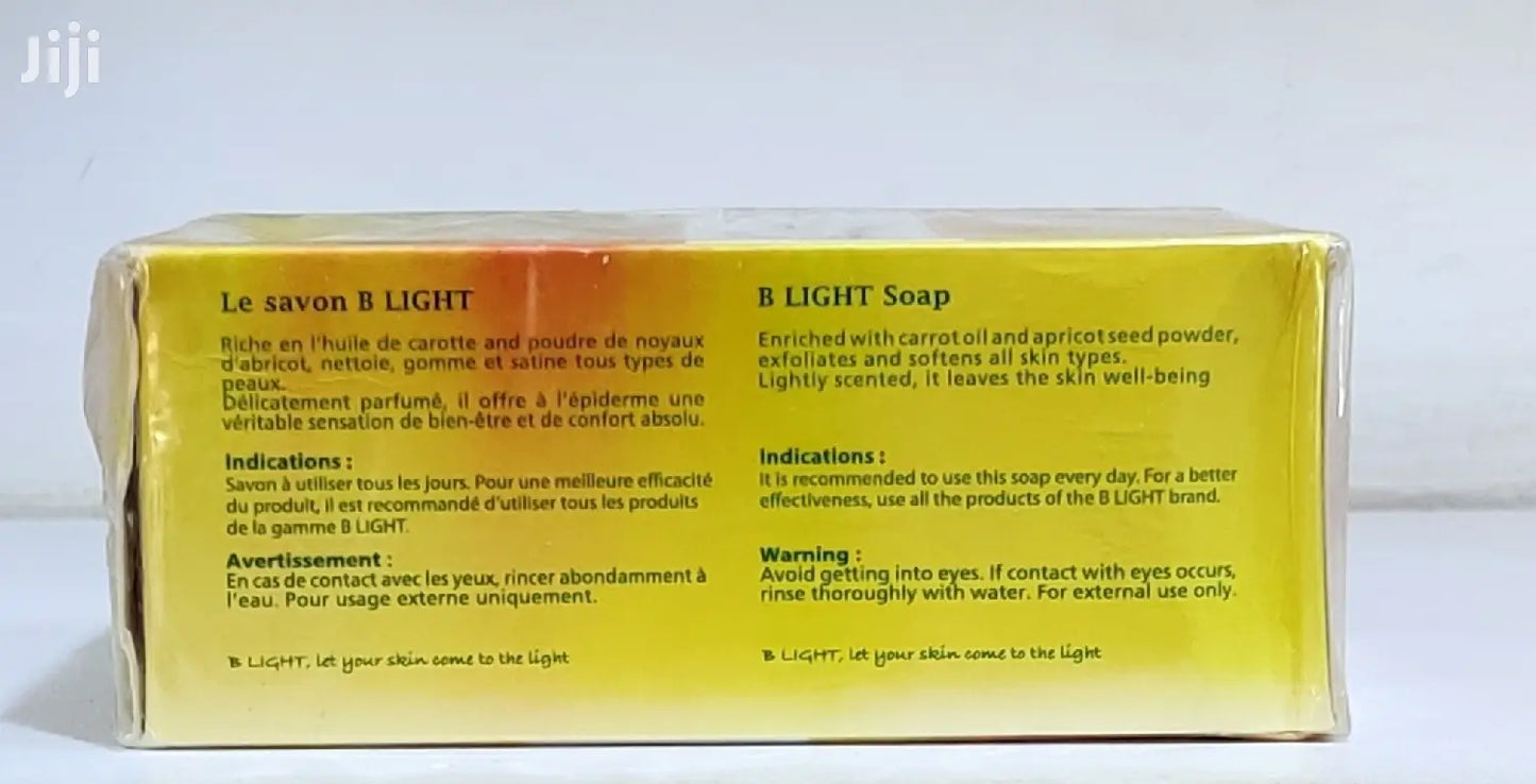 B Light Lightening and Exfoliating Bathing Carrot Soap