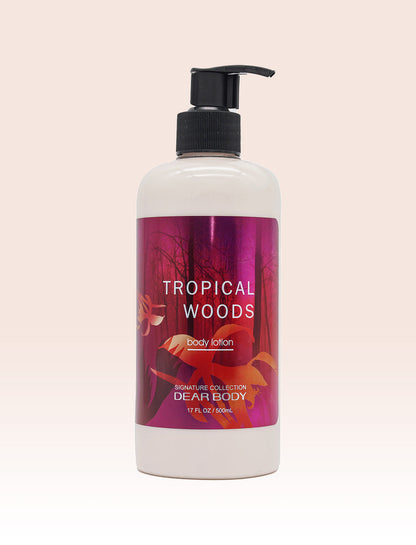 Dear Body Tropical woods body lotion