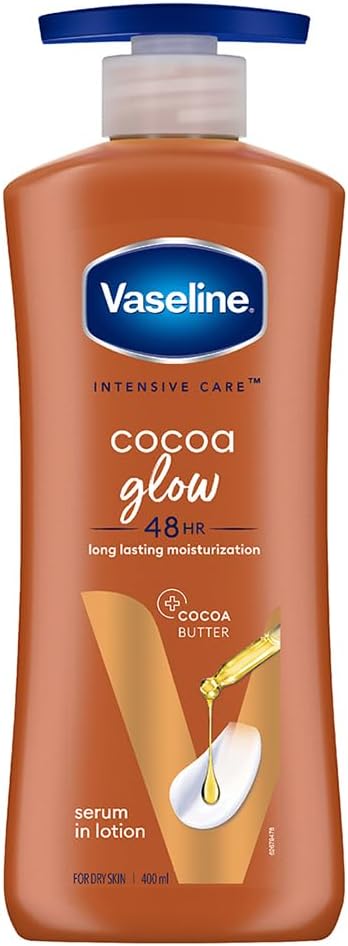 Vaseline Cocoa Glow Dry Skin Body Lotion 400ml