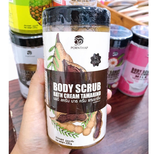 Porntharp Organic Body Scrub Bath Cream