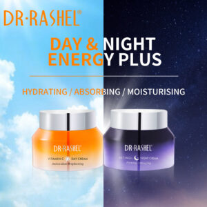 DR. RASHEL Facial Serum Set(3 Pack) + VC Day Cream & Retinol Night Cream (2 Pack)