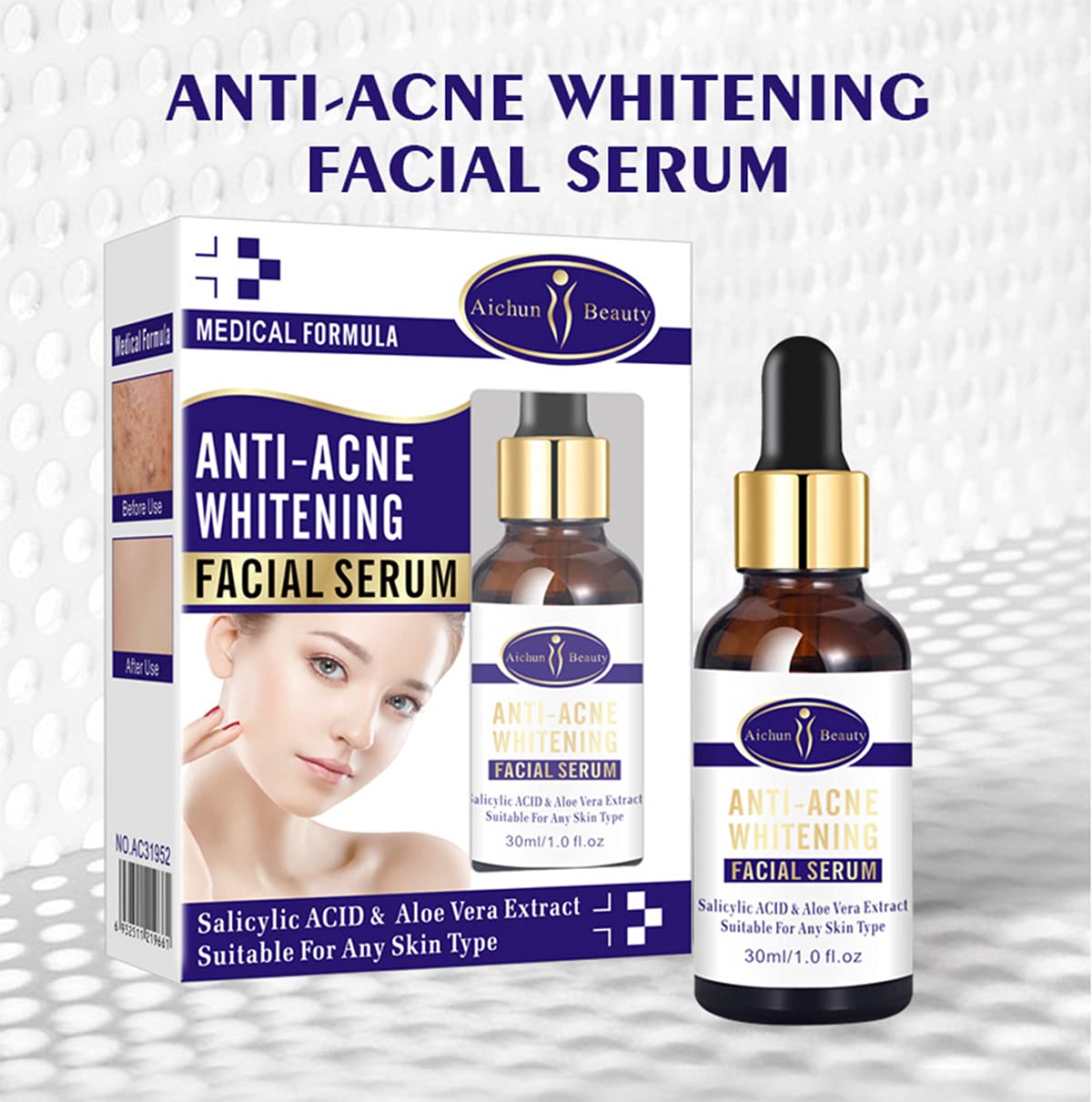 Aichun Beauty Anti-Acne Whitening Facial Serum