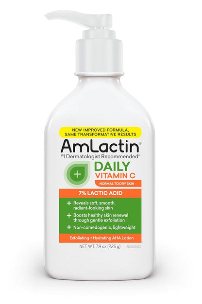 Amlactin Daily Vitamin C Lotion With 7% Lactic Acid