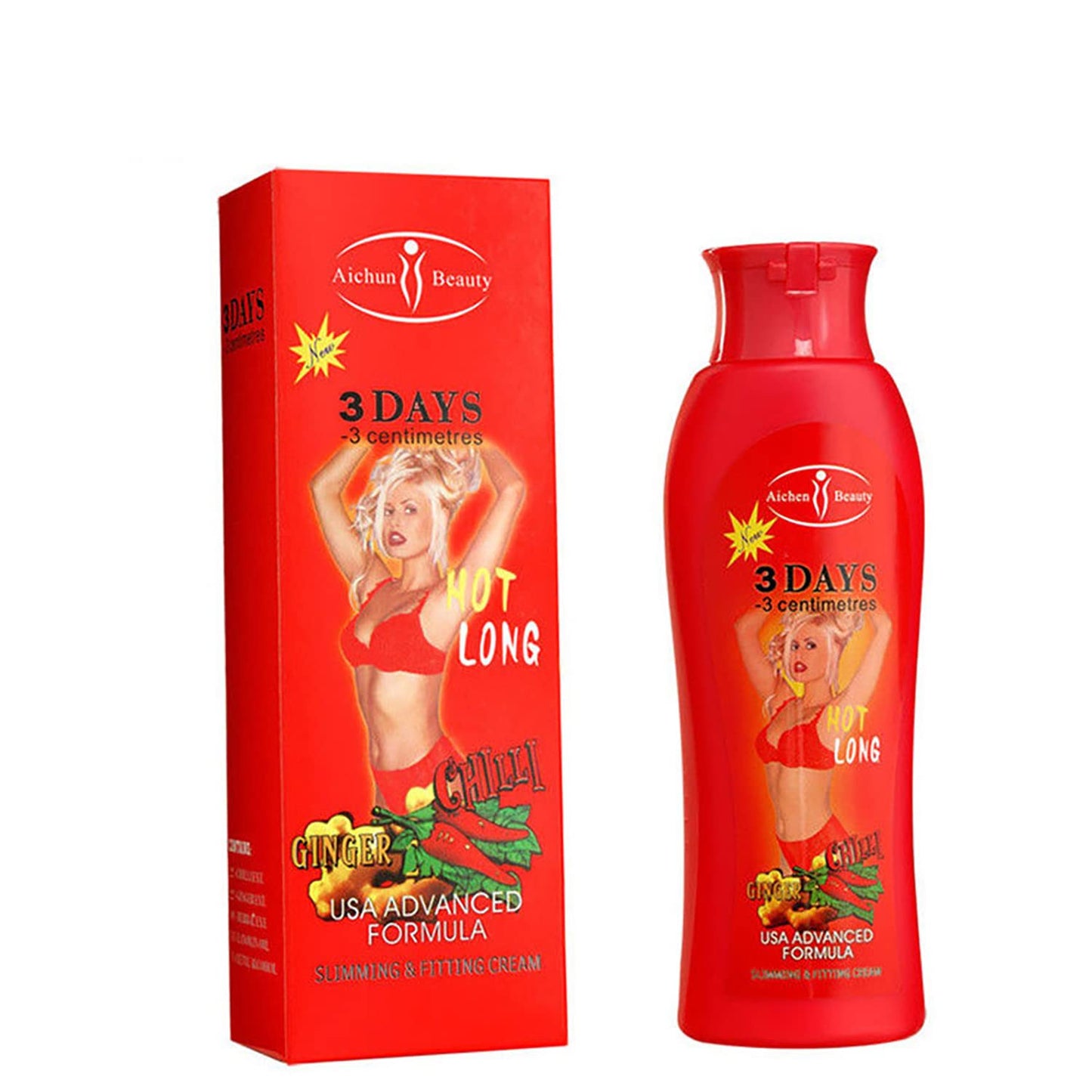 Aichun Beauty 3 Days Hot Long Chilli & Ginger Slimming Cream