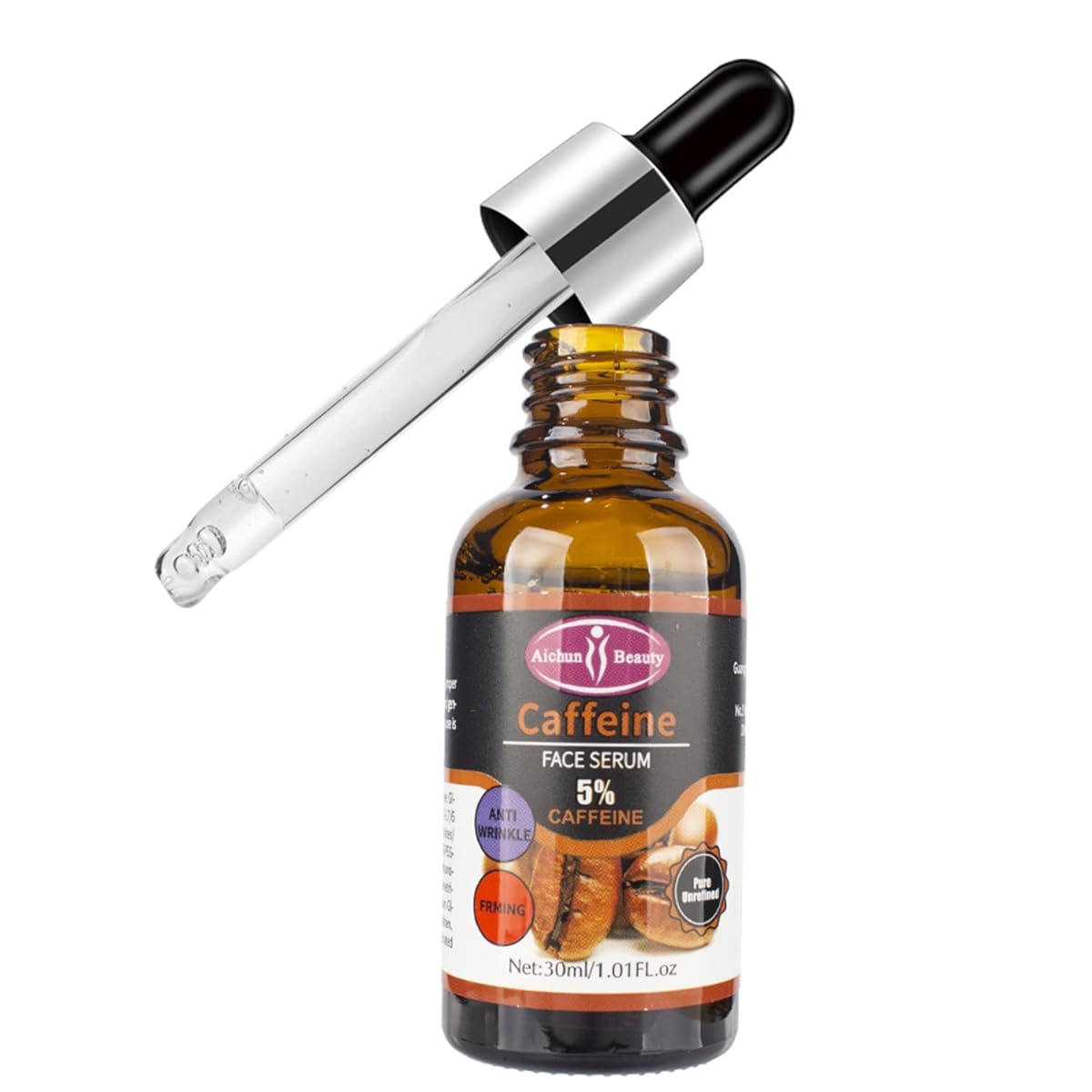 Aichun Beauty 5% Caffeine Face Serum