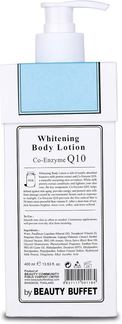 Scentio Milk Plus Q10 Whitening Body Lotion