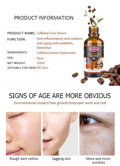 Aichun Beauty 5% Caffeine Face Serum