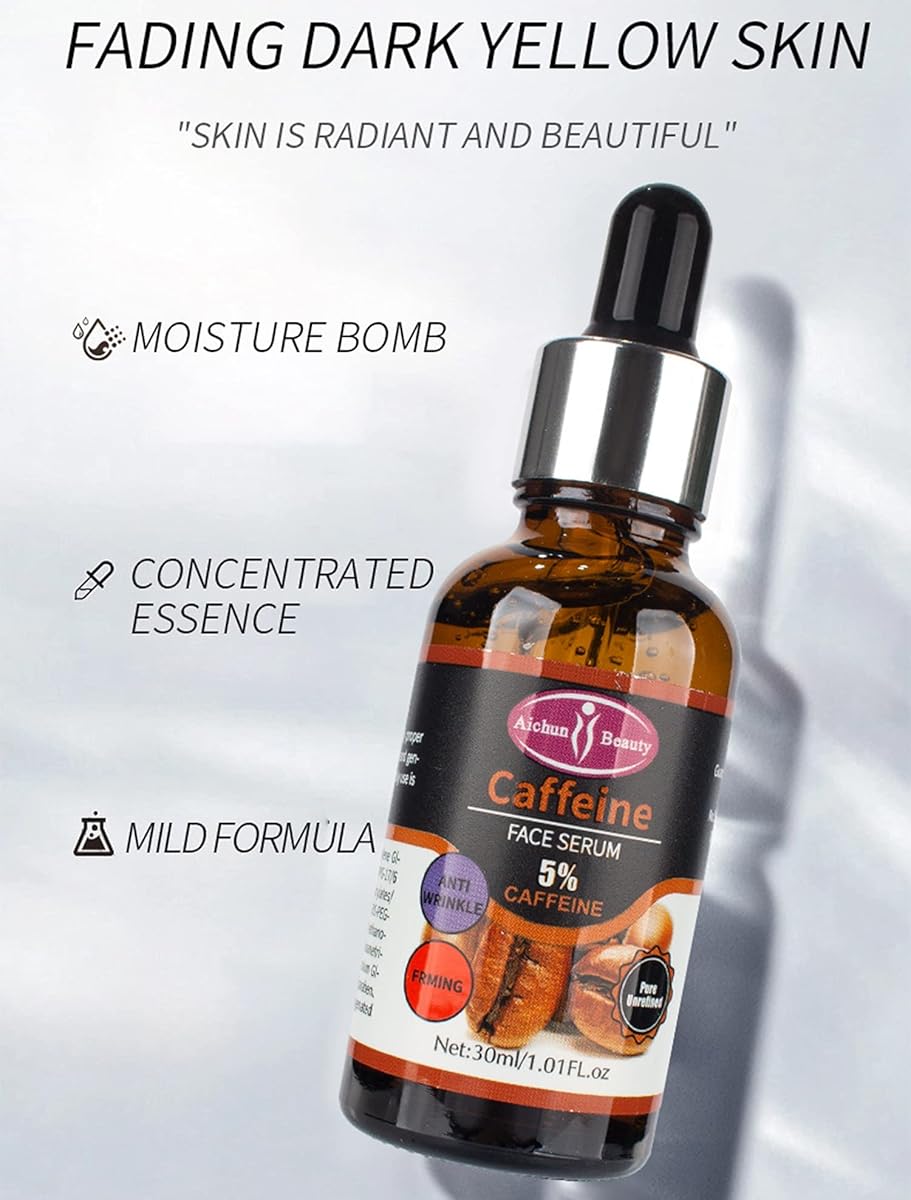 Aichun Beauty 5% Caffeine Face Serum