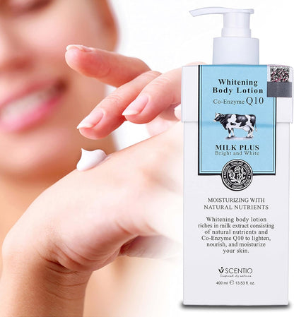 Scentio Milk Plus Q10 Whitening Body Lotion