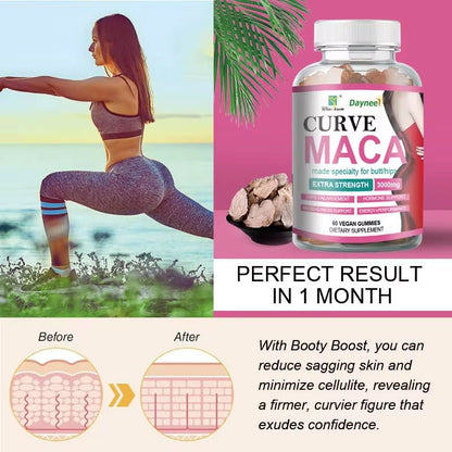 Daynee Maca Gummies Plus booty bbl hip butt Extremes gummies for maca pour des grosses les fesses