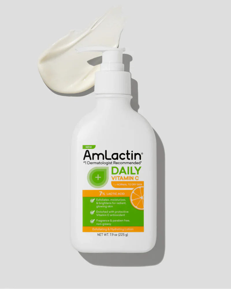 Amlactin Daily Vitamin C Lotion With 7% Lactic Acid