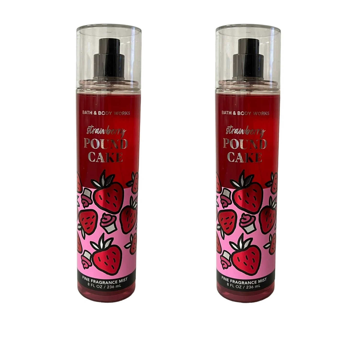 Bath and Body Works Strawberry Pound Cake Fine Fragrance Mist