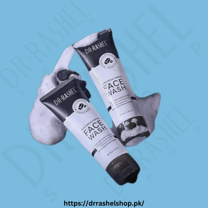 DR. RASHEL Black Charcoal Purifying Face Wash