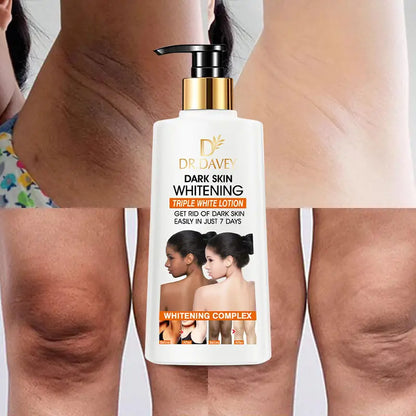 Dr. Davey Dark Skin Whitening Triple White Lotion