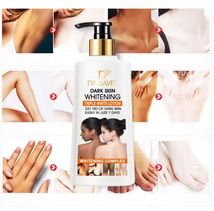 Dr. Davey Dark Skin Whitening Triple White Lotion