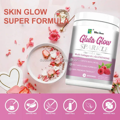 Winstown Gluta Glow Sparkle Vitamin C & Biotin Dietary Supplements