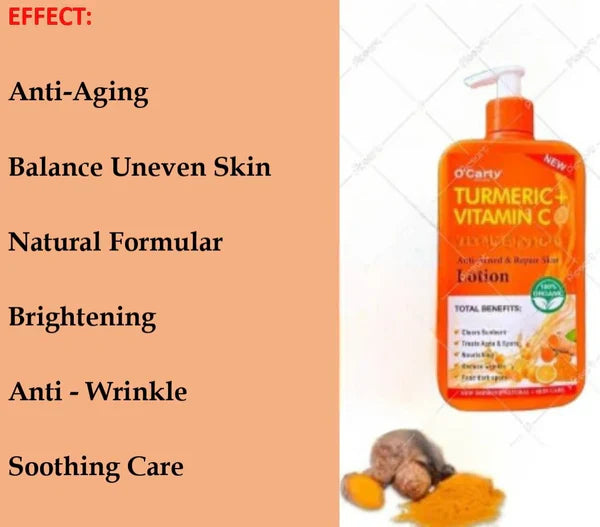 O'CARLY  Turmeric + Vitamin C Body Lotion