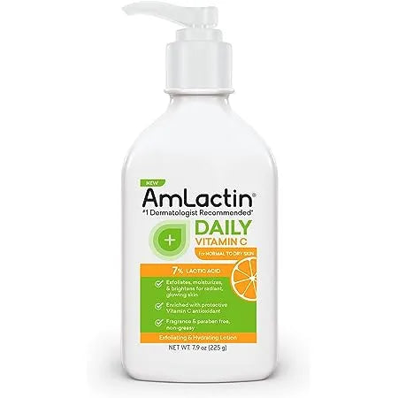 Amlactin Daily Vitamin C Lotion With 7% Lactic Acid