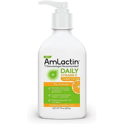 Amlactin Daily Vitamin C Lotion With 7% Lactic Acid