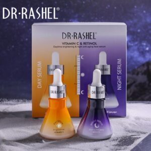 DR. RASHEL Vitamin C & Retinol Day Brightening & Anti-aging Face Serum(2 Pack)