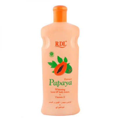 Rdl Papaya Whitening Hand And Body Lotion, 600ml