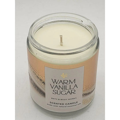 Bath & Body Works Warm Vanilla Sugar Scented Candle