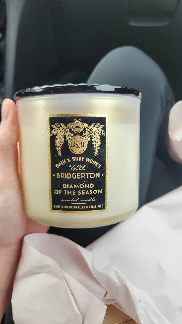 Bath & Body Works Bridgerton Diamond of the Season 3-Wick Candle