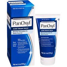 PanOxyl Acne Creamy Wash Benzoyl Peroxide 4% Daily Control