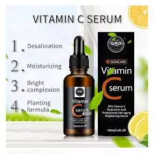 QBD Anti-acne Vitamin C Serum With Hyaluronic Acid Serum.