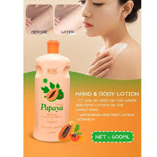 Rdl Papaya Whitening Hand And Body Lotion, 600ml