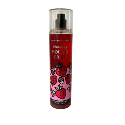 Bath and Body Works Strawberry Pound Cake Fine Fragrance Mist